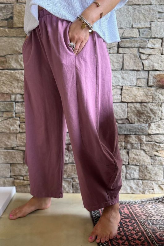 Lagen 7/8 Barrel Pant Indian Pink